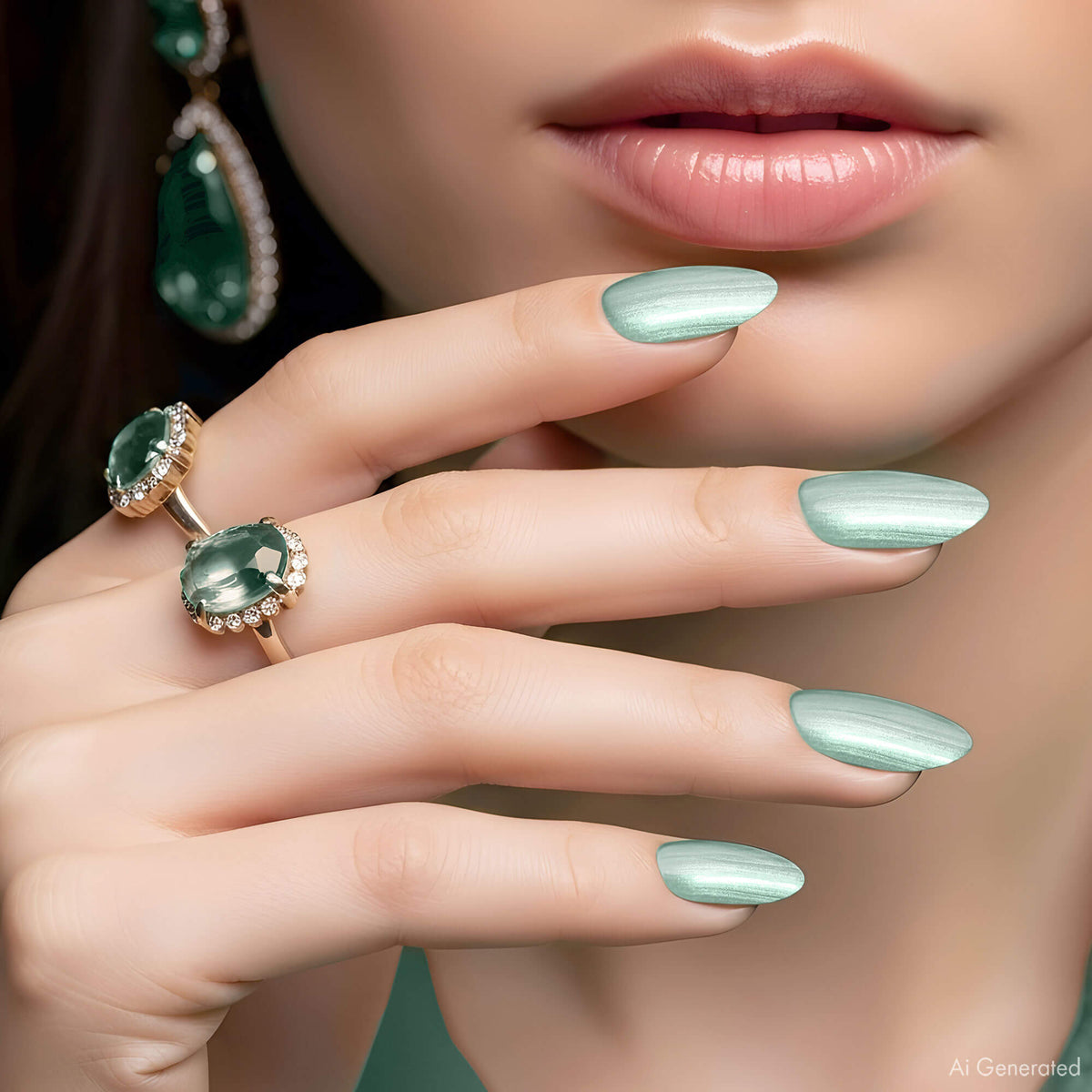 Gel Polish – Mint Silk – DN293 – 7ml – HEMA Free-2