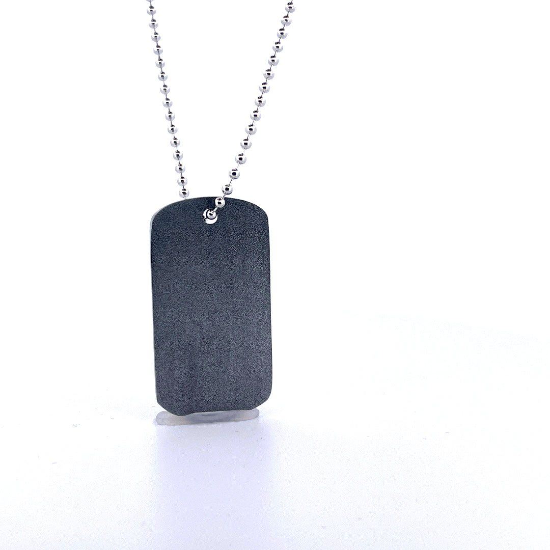 Star of David Military Necklace - Am Israel Chai / Oct 7, 2023-3
