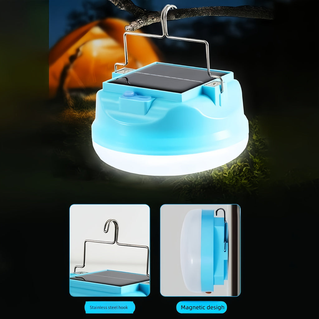 Adjustable LED Solar Bulb with Built-in Battery (3-Gear)-3