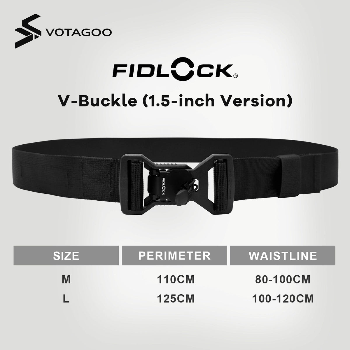 VOTAGOO® Fidlock Magnetic Tactical Belt