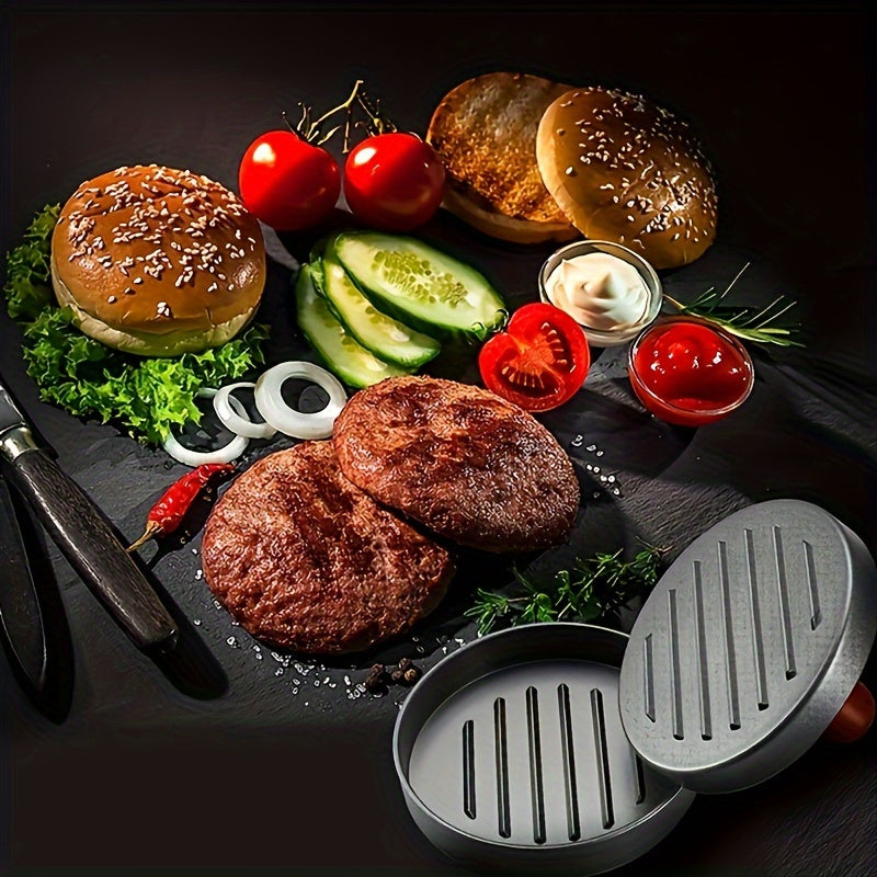 Camping Non-Stick Burger Press Patty Maker-3