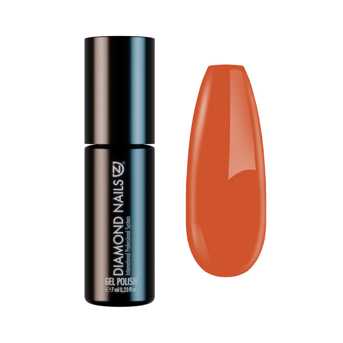 Gel Polish – Bright Orange – DN018 – 7ml – HEMA Free-0