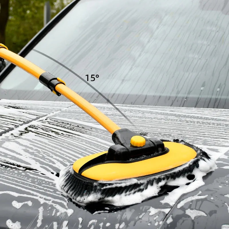 Telescoping Car Wash Brush with Long Handle-4