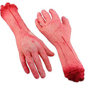 Gruesome Halloween Prop: Bloody Severed Human Arms-0