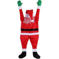 Jolly Giant: Oversized Hanging Santa Claus for Festive Delight-0