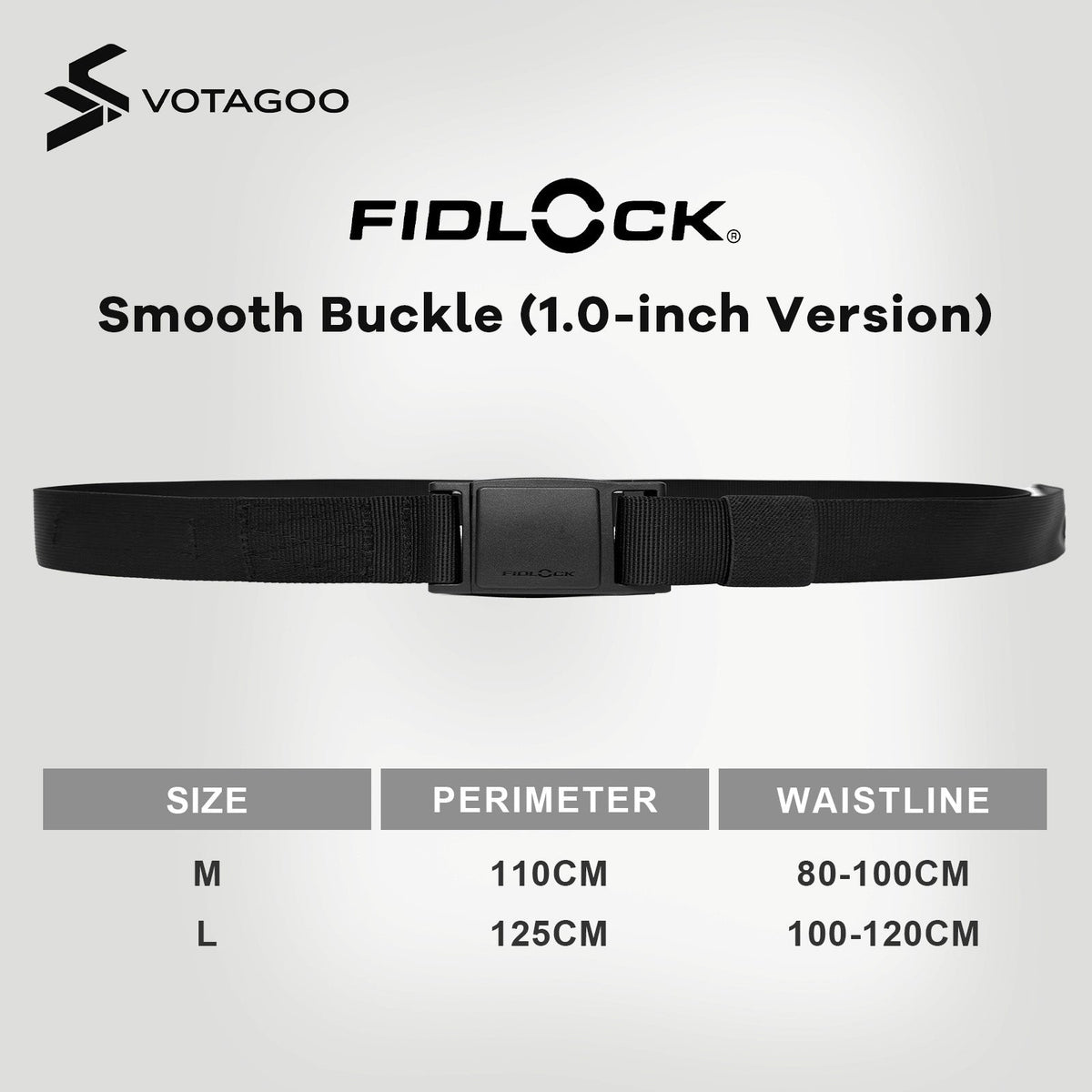 VOTAGOO® Fidlock Magnetic Tactical Belt