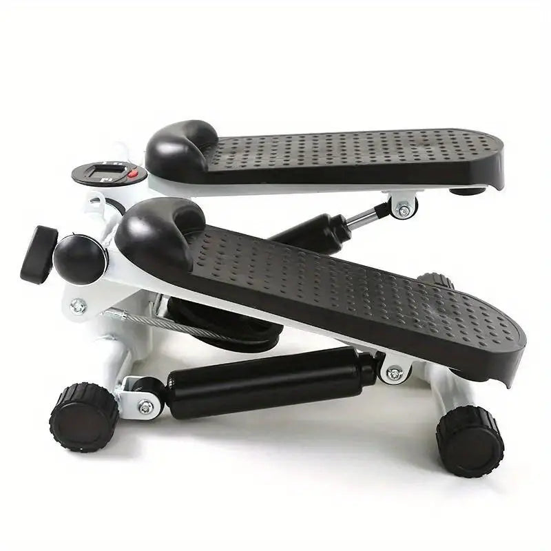 Compact Hydraulic Fitness Stair Stepper with Resistance Bands-4