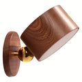 Wireless Sapele Wood Bedroom Reading Lamp in Sapele Wood color-0