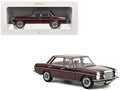 1968 Mercedes-Benz 200 Dark Red Brown 1/18 Diecast Model Car by Norev-0