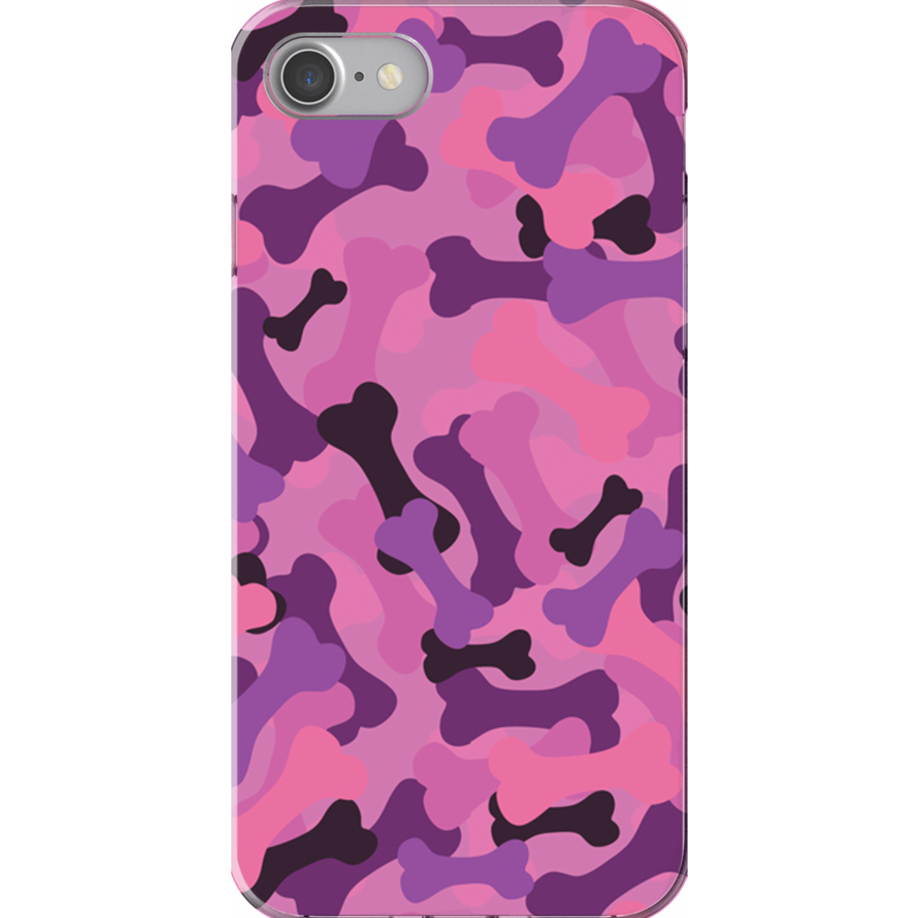 Bone Camo Pink Phone Cases-2