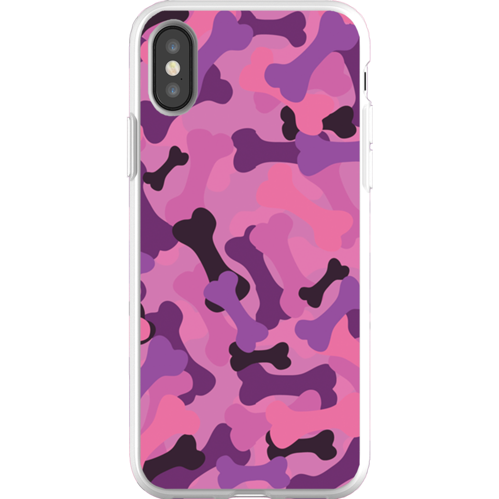 Bone Camo Pink Phone Cases-3