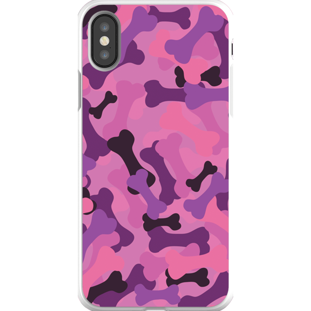 Bone Camo Pink Phone Cases-5