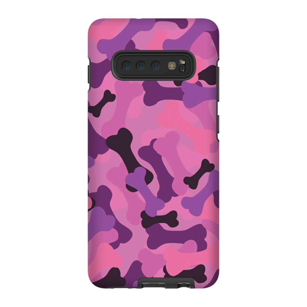 Bone Camo Pink Phone Cases-21
