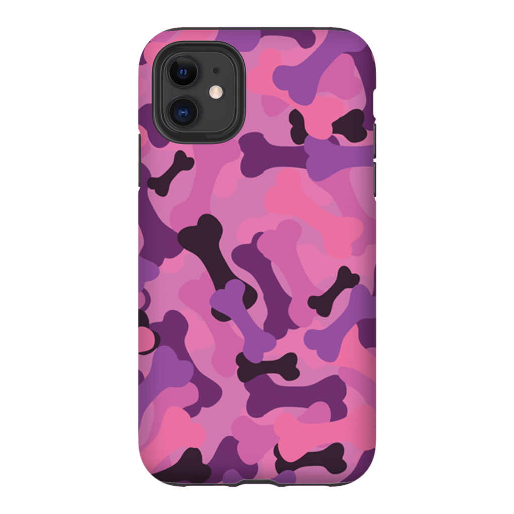Bone Camo Pink Phone Cases-13