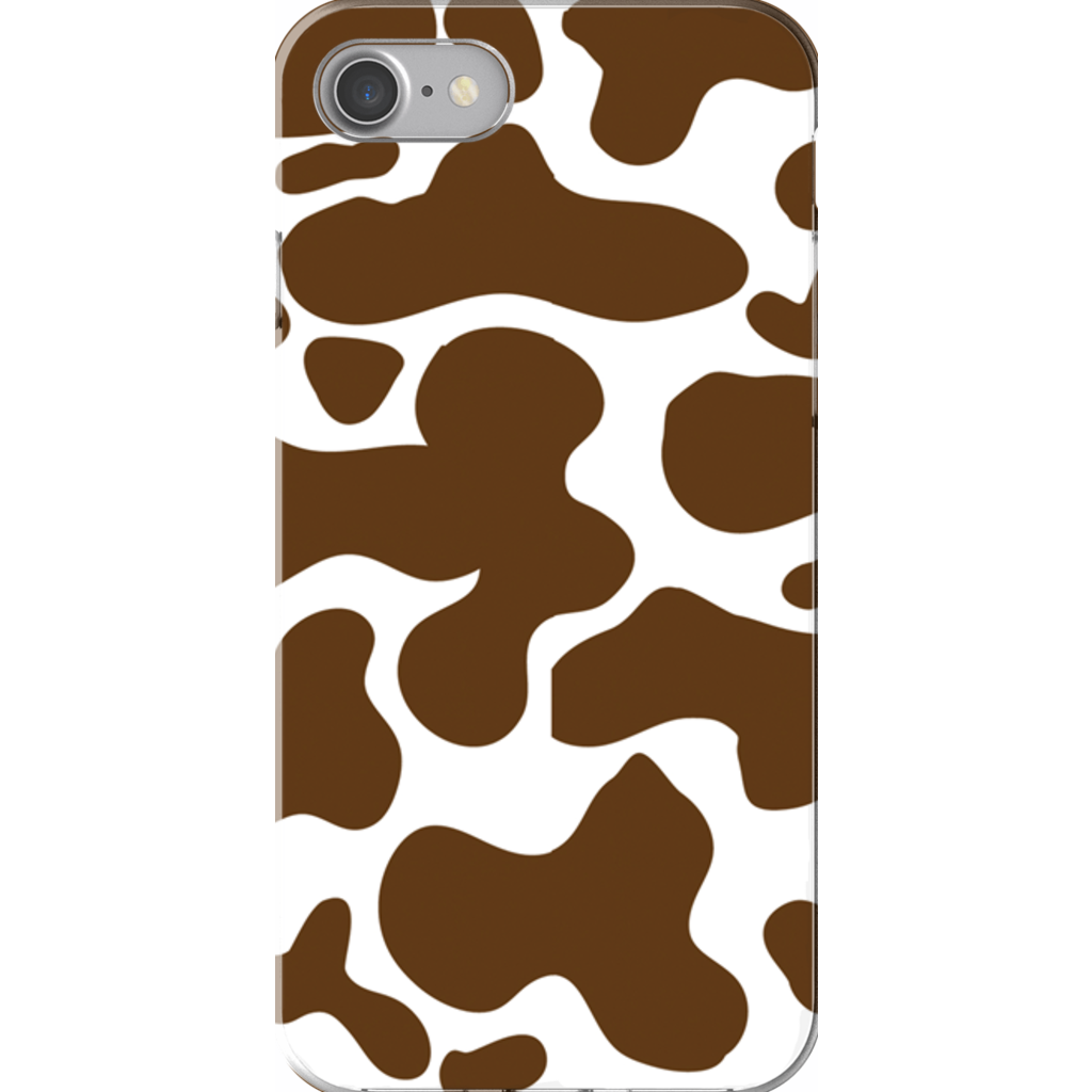 Cowhide Brown Phone Cases-2