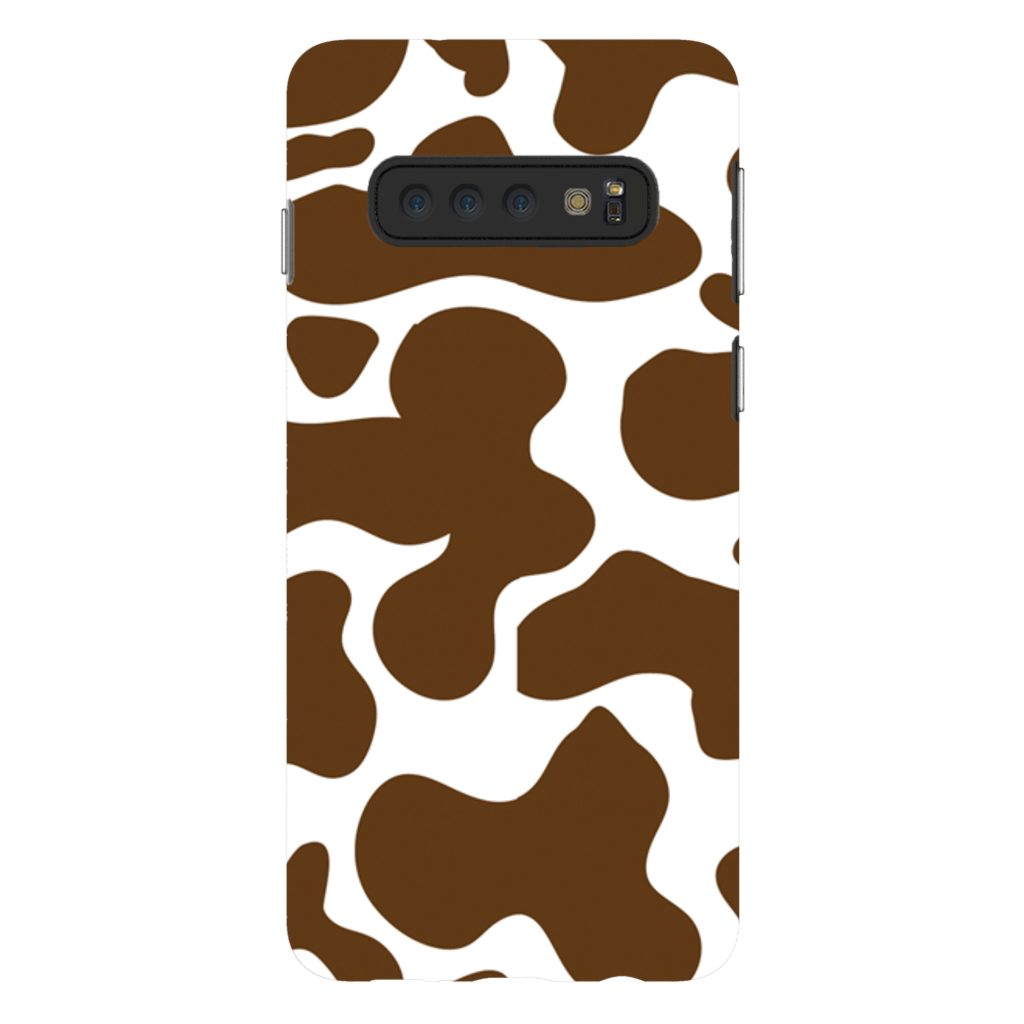 Cowhide Brown Phone Cases-32