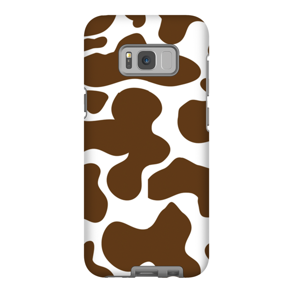 Cowhide Brown Phone Cases-25