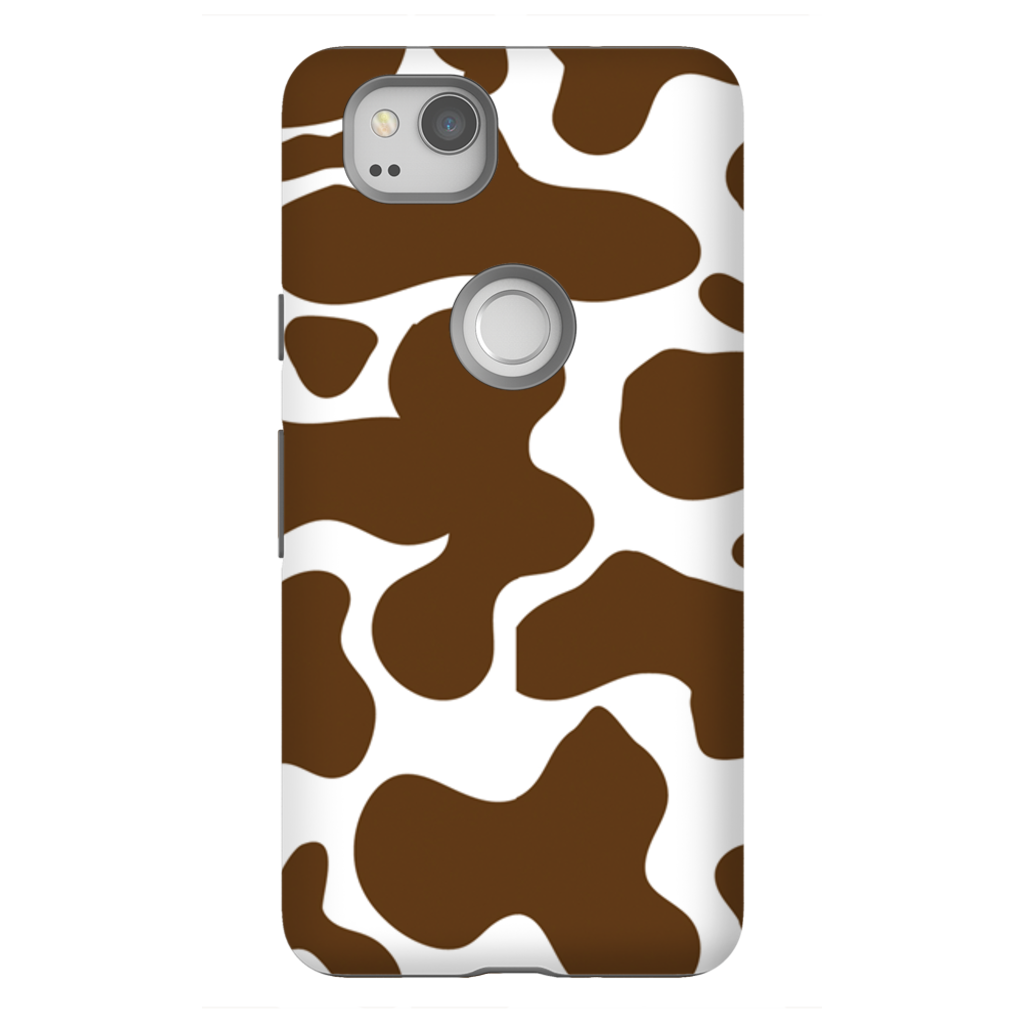 Cowhide Brown Phone Cases-39