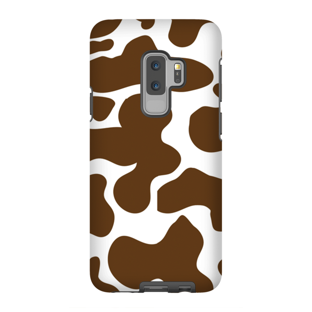 Cowhide Brown Phone Cases-31