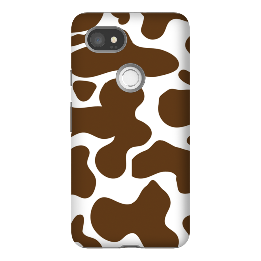 Cowhide Brown Phone Cases-40