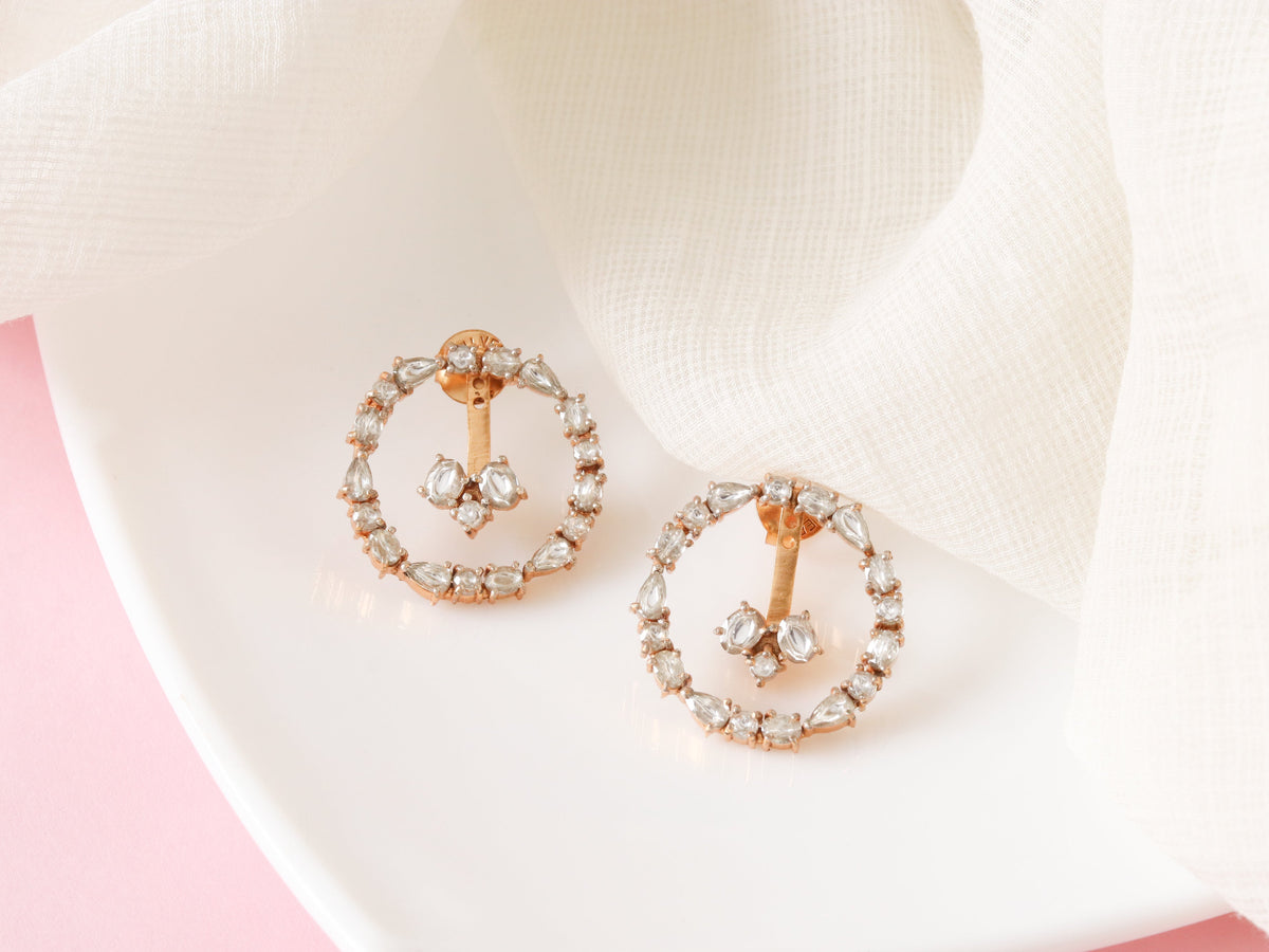 Elegant  Moissanite Earrings-3