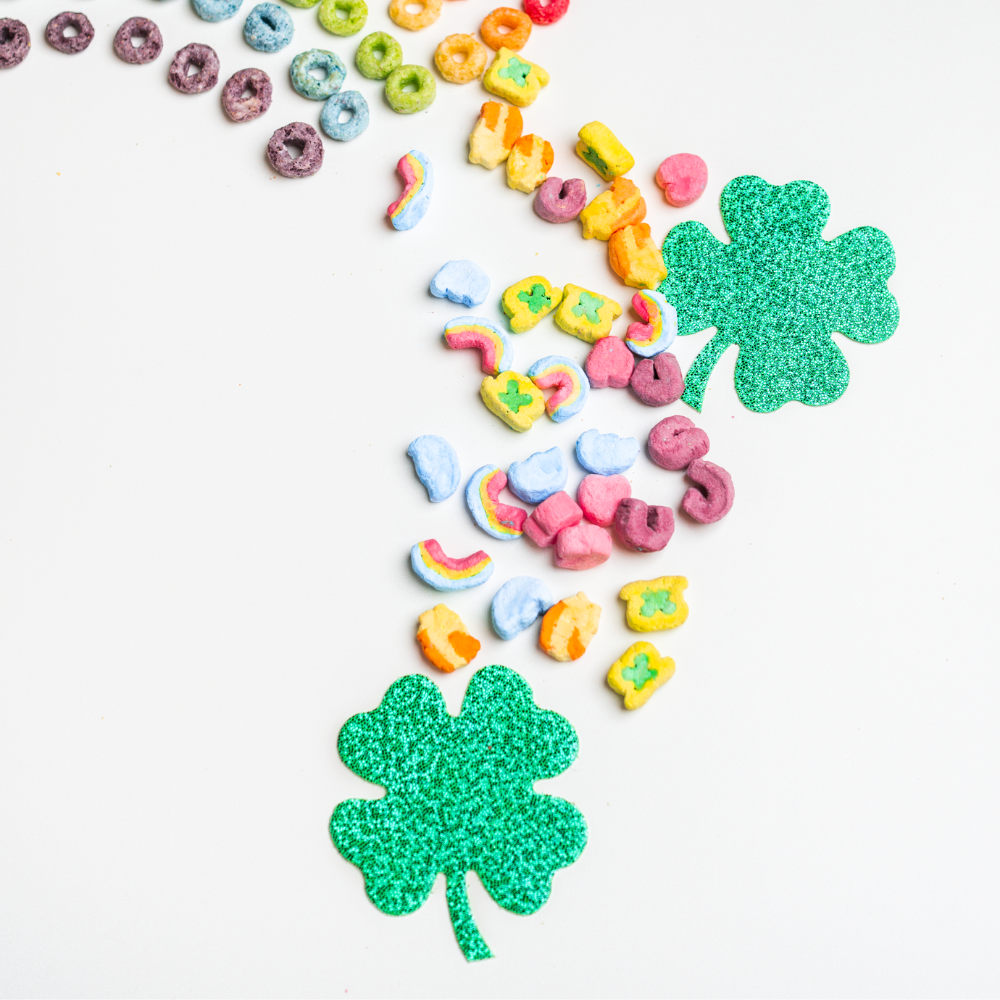 5-Pack: Four Leaf Clover: Glittering Green Shamrocks Nipple Pasties by Pastease® o/s-4
