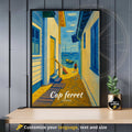 Affiche de voyage Cap Ferret | Poster Cap Ferret | Affiche France-0