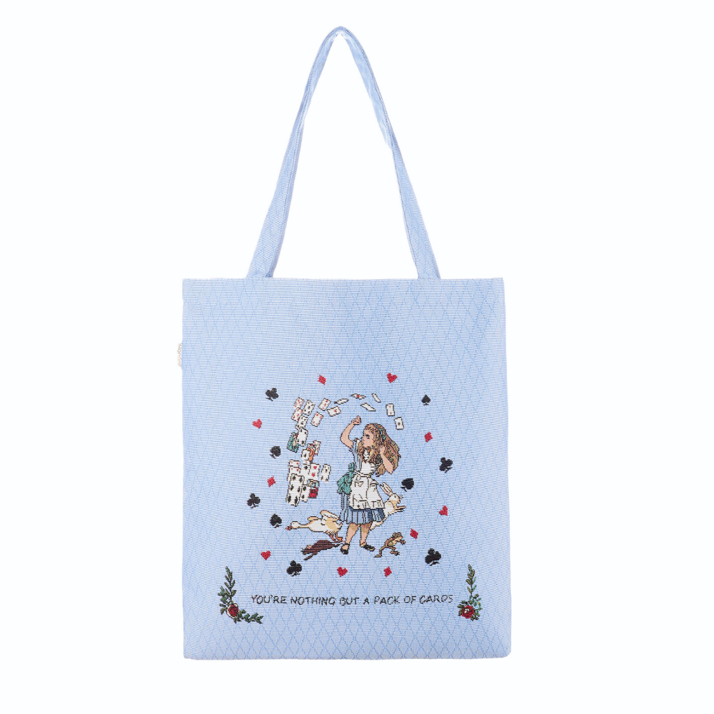 Alice in Wonderland Tea Party - Flat Bag-1