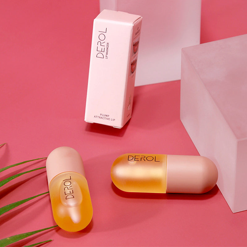 Day Night Instant Volume Lip Plumper Oil Clear Lasting Nourishing Repairing Reduce Lip Fine Line Care Lip Beauty Cosmetic-1