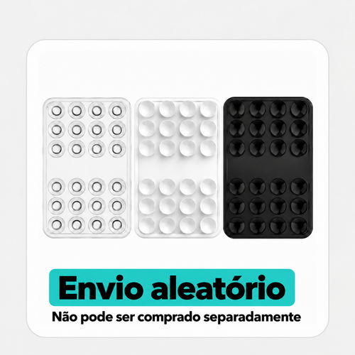 Techancy Suporte Magnetico de Carro TI2348 com Ventosa a Vacuo,