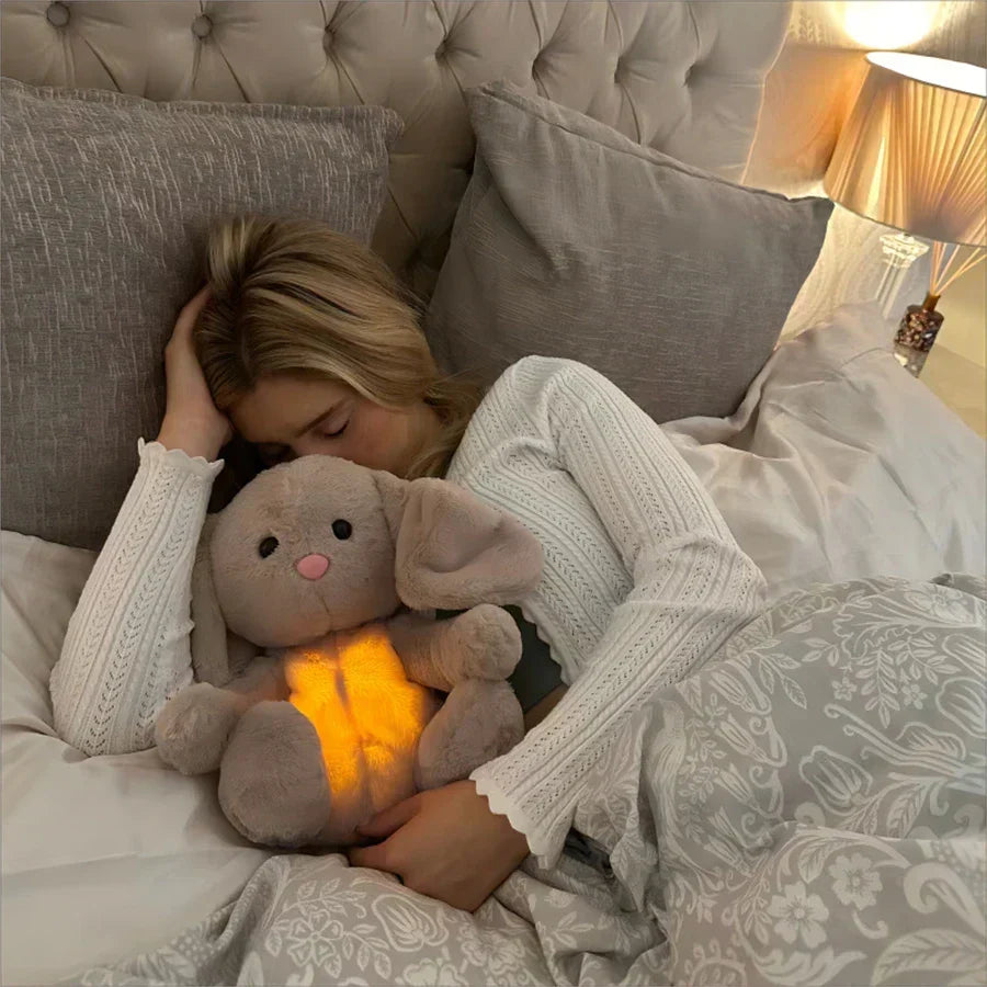 Breathing Teddy Bear With Music & Light-1