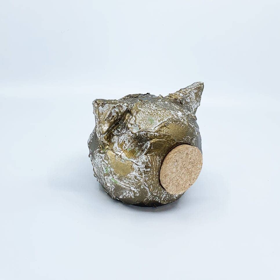 Ceramic Piggy Bank - Grunge Collection | Vintage Money Box Jar-2