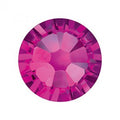 Fuchsia Rhinestones, 100pcs-0