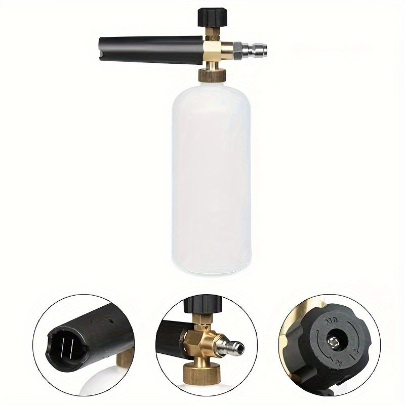 Adjustable Heavy-Duty Foam Cannon For Car Washing-1