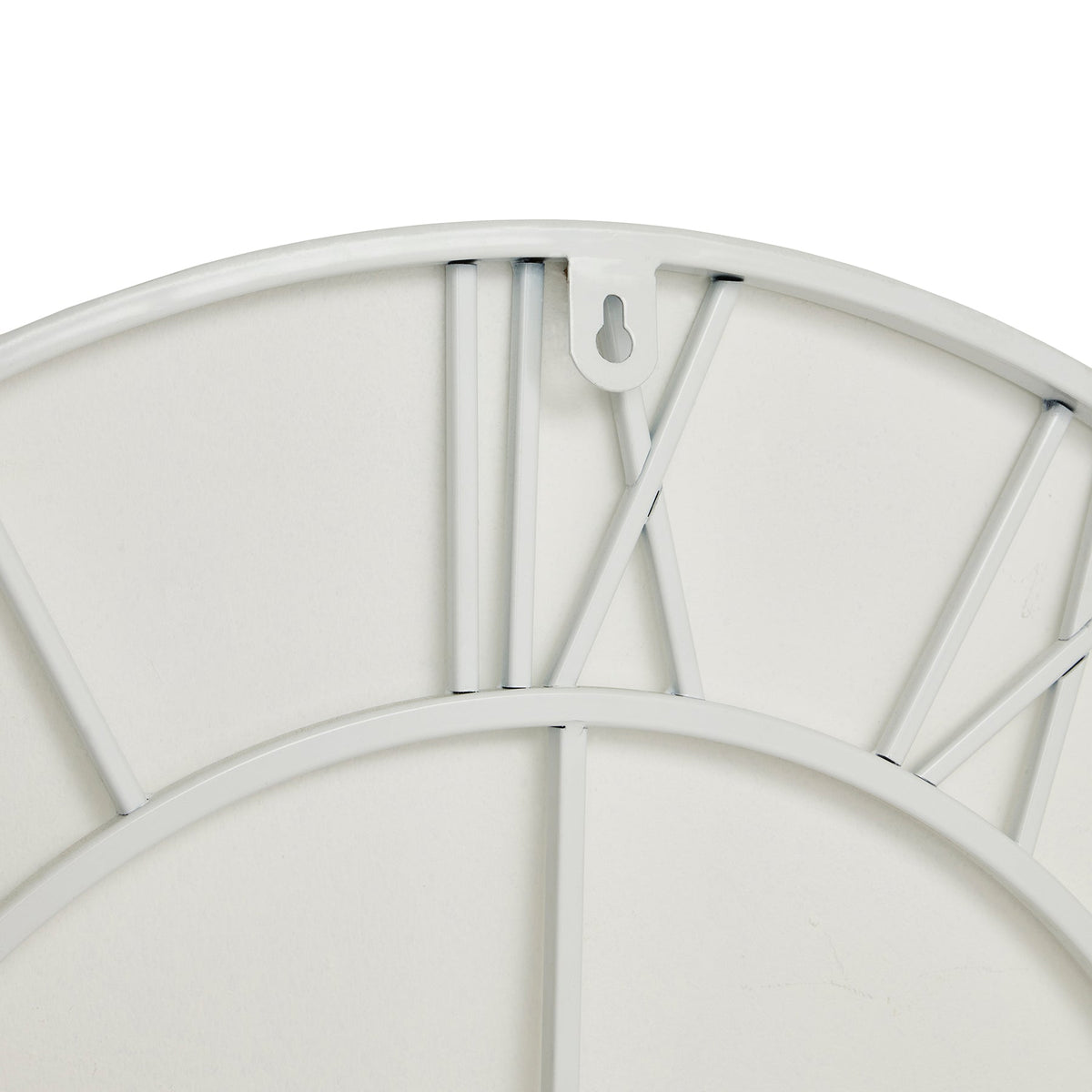 White Skeleton Wall Clock Home Wall Decor