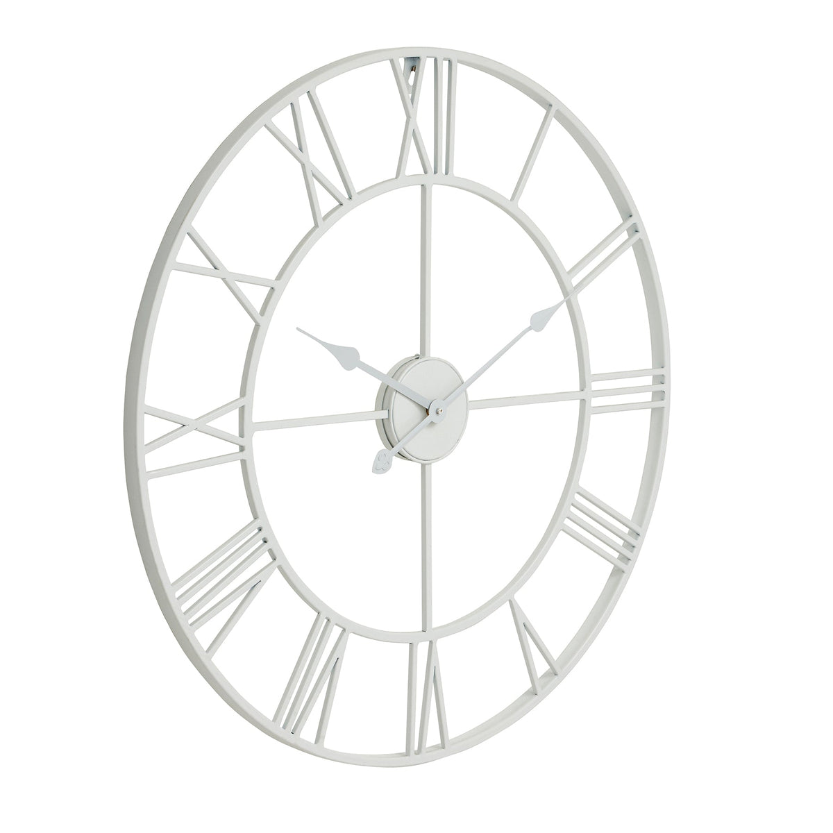 White Skeleton Wall Clock Home Wall Decor