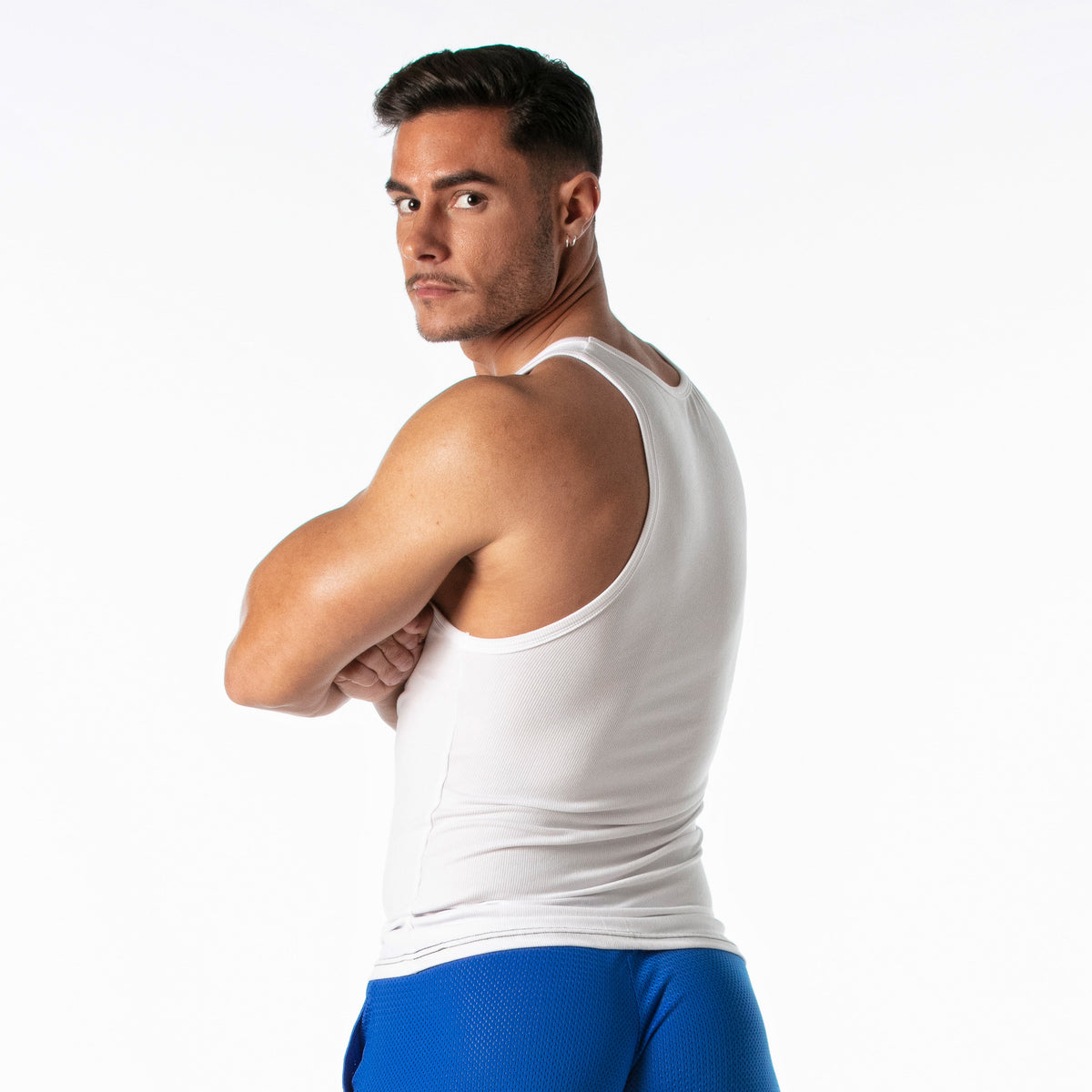 G.I. Army Tank Top White-1
