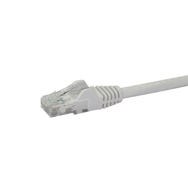 Star Tech 2m CAT6 Ethernet Cable - White CAT 6 Gigabit Ethernet Wire -250MHz 100W PoE RJ45 UTP Network/Patch Cord Snagless w/Strain Relief Individually Tested-1