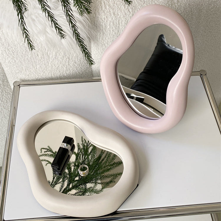 Unique Irregular Shaped Vanity Mirror