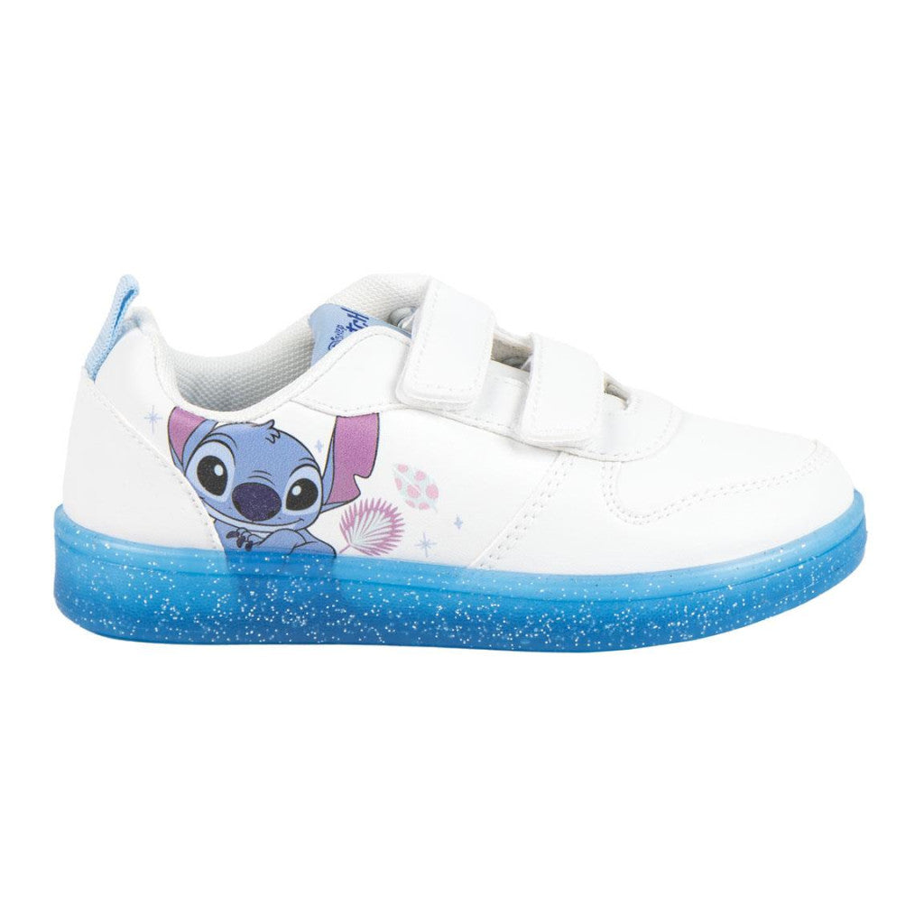 Stitch tépőzáras sportcipő csillogós talppal