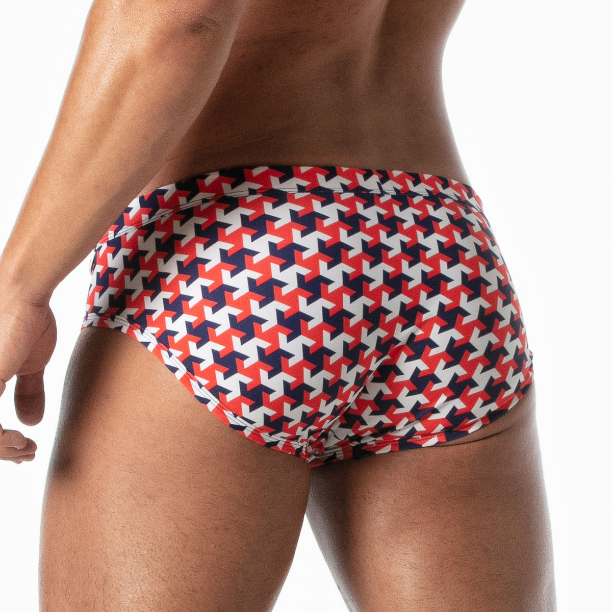Hamptons Swim Briefs Red