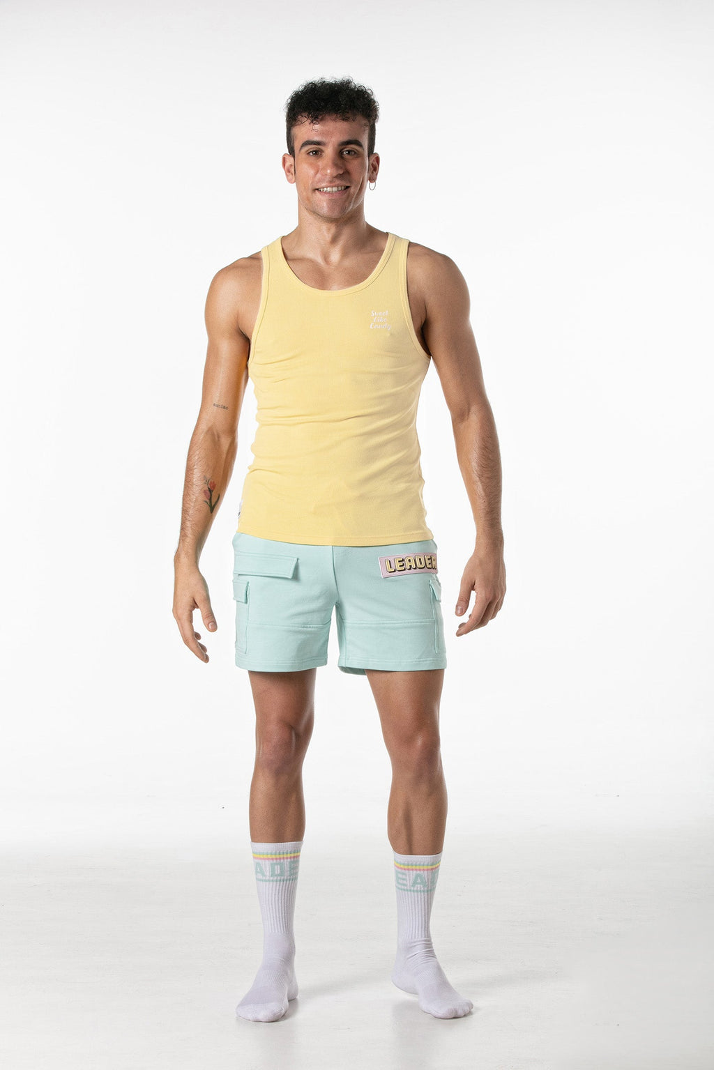 Candy Tank Top Yellow-2