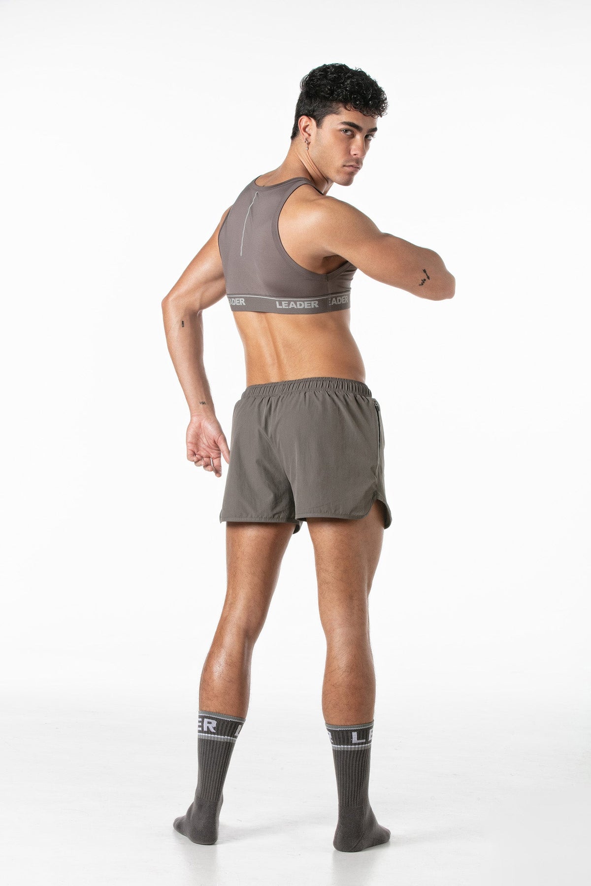 Sports Micro Tank Taupe-4