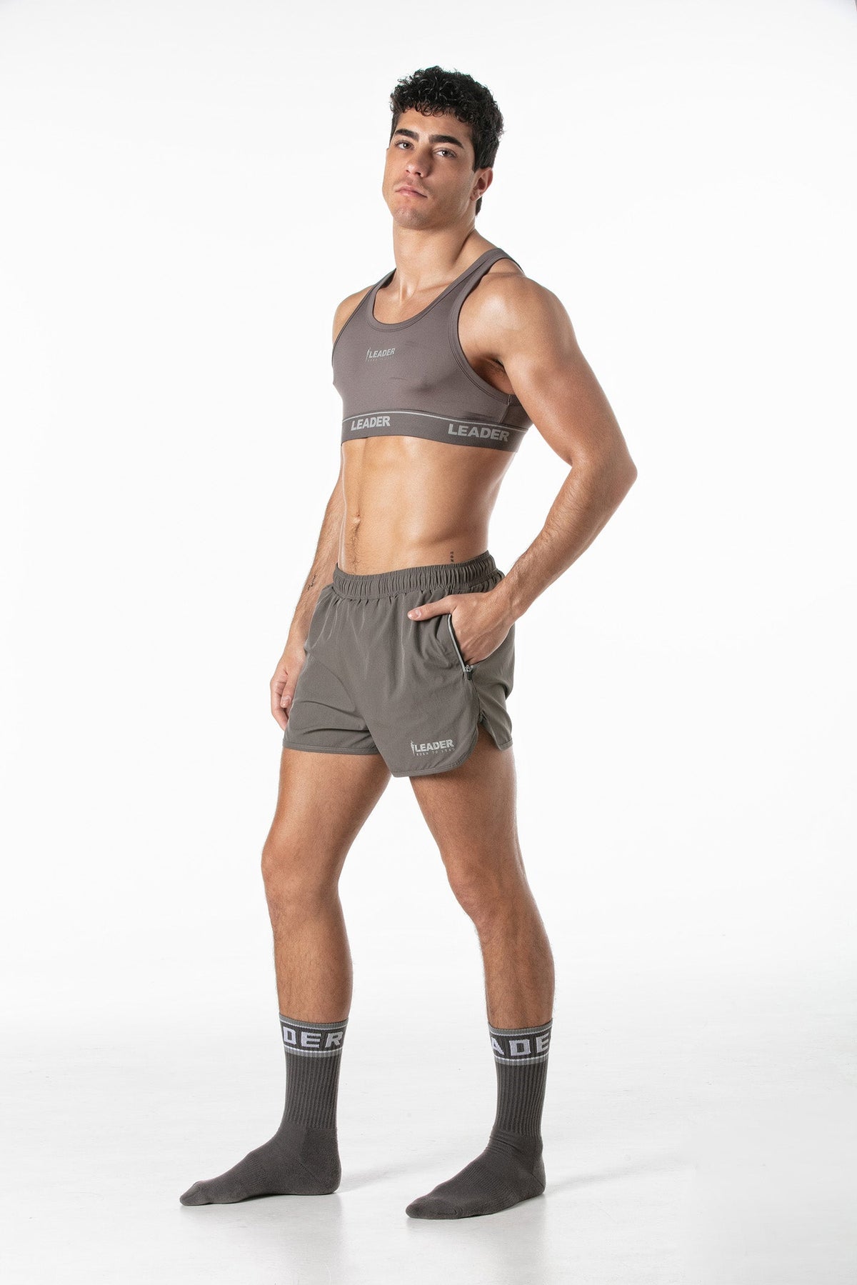 Sports Micro Tank Taupe-3