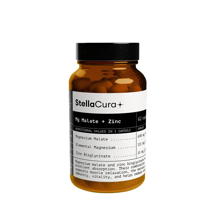 StellaCura Magnesium malát + zinek-0