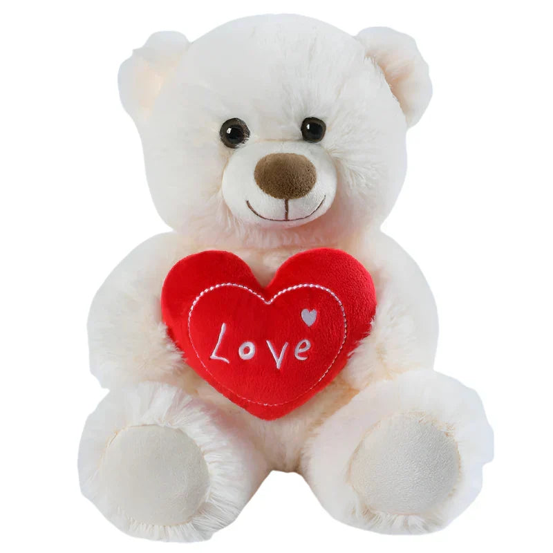 Heart Bear Plush Toy For Valentine'S Day-0