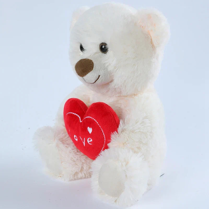 Heart Bear Plush Toy For Valentine'S Day-1