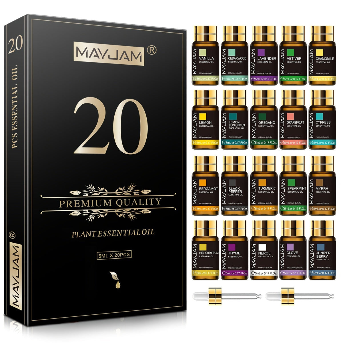 20pcs Essential Oils Gift Set Alcohol-Free-0