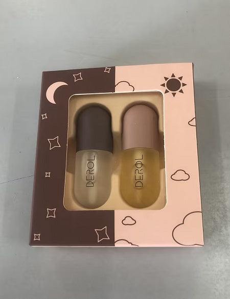 Day Night Instant Volume Lip Plumper Oil Clear Lasting Nourishing Repairing Reduce Lip Fine Line Care Lip Beauty Cosmetic-5