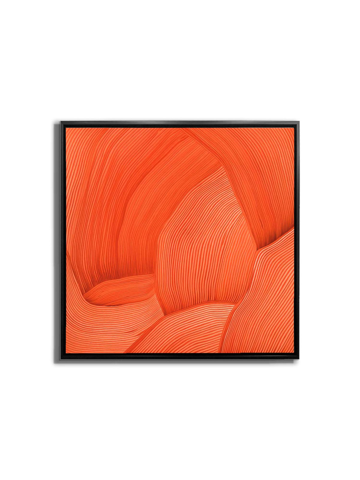 3D Line Drawing 36" x 36" Fine Art Canvas-4